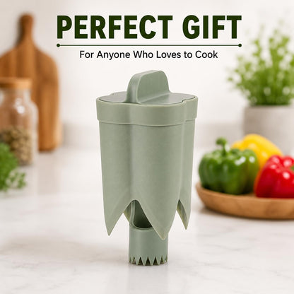 Jalapeno Corer Tool, 2-in-1 Pepper Corer & Jalapeno Seed Remover, Pepper Deseeder for Jalapeno Poppers, Bell Peppers & Chili Peppers, Easy Kitchen Prep Tool