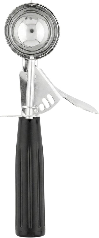 Met Lux 8 Ounce Portion Scoop 1 Durable Disher Scoop - Thumb Trigger Orange Stainless Steel Ice cream Disher For Portion Control For Ice Cream Mashed Potato And Cookie Batter