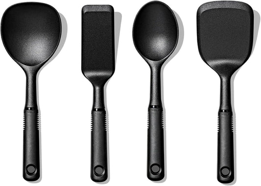 Good Grips 4-Piece Nylon Mini Utensil Set For Small Batch Cooking