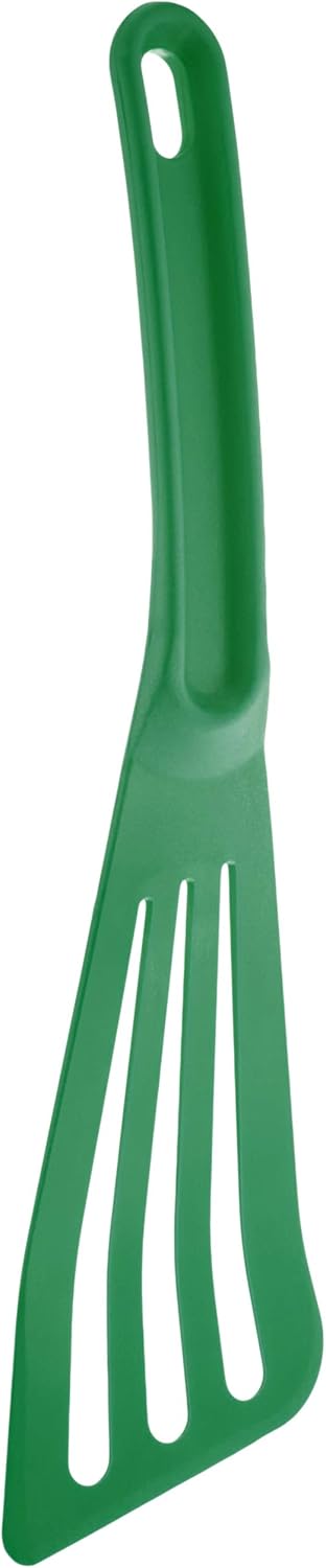 Hell's Tools Hi-Heat Slotted Spatula, 12 Inch x 3.5 Inch, Green