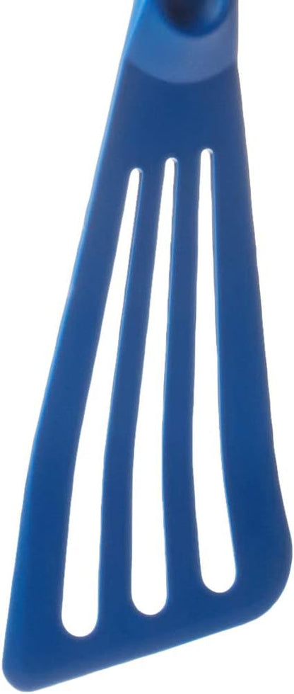 Hell's Tools Hi-Heat Slotted Spatula, 12 Inch x 3.5 Inch, Green