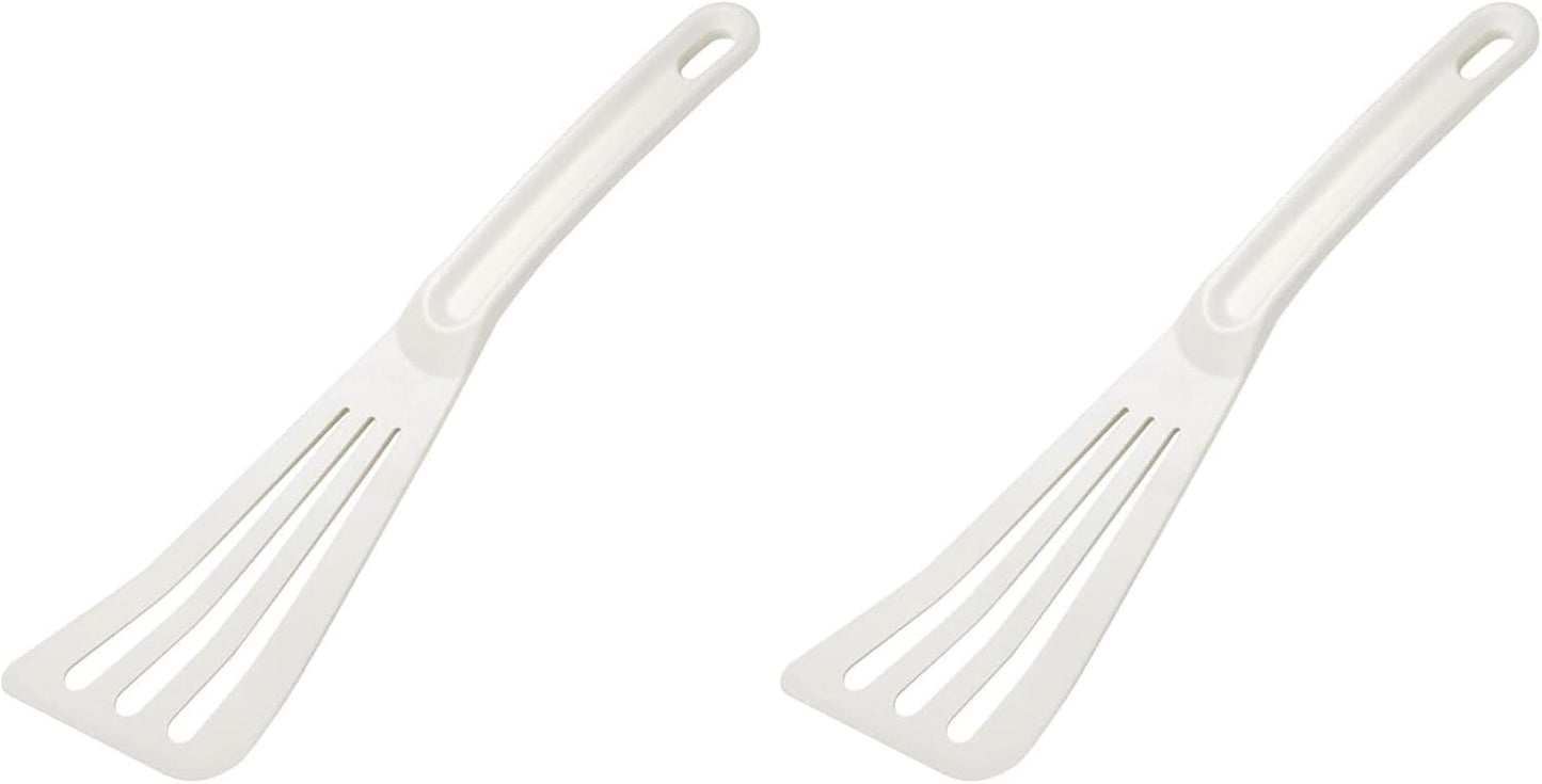 Hell's Tools Hi-Heat Slotted Spatula, 12 Inch x 3.5 Inch, Green