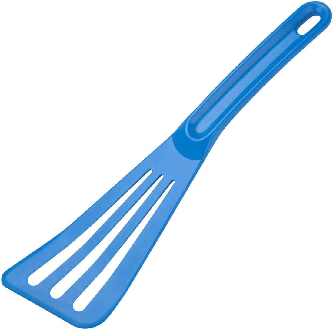 Hell's Tools Hi-Heat Slotted Spatula, 12 Inch x 3.5 Inch, Green