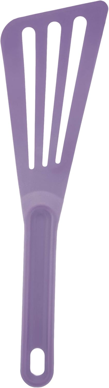 Hell's Tools Hi-Heat Slotted Spatula, 12 Inch x 3.5 Inch, Green