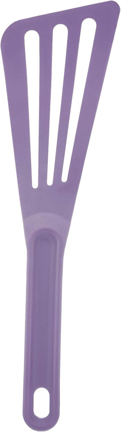 Hell's Tools Hi-Heat Slotted Spatula, 12 Inch x 3.5 Inch, Green