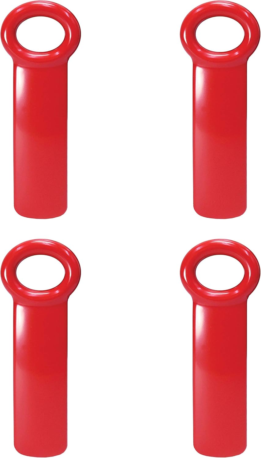 JarKey Original Easy Jar Key Opener, 2-Pack, Red