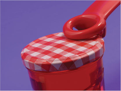 JarKey Original Easy Jar Key Opener, 2-Pack, Red