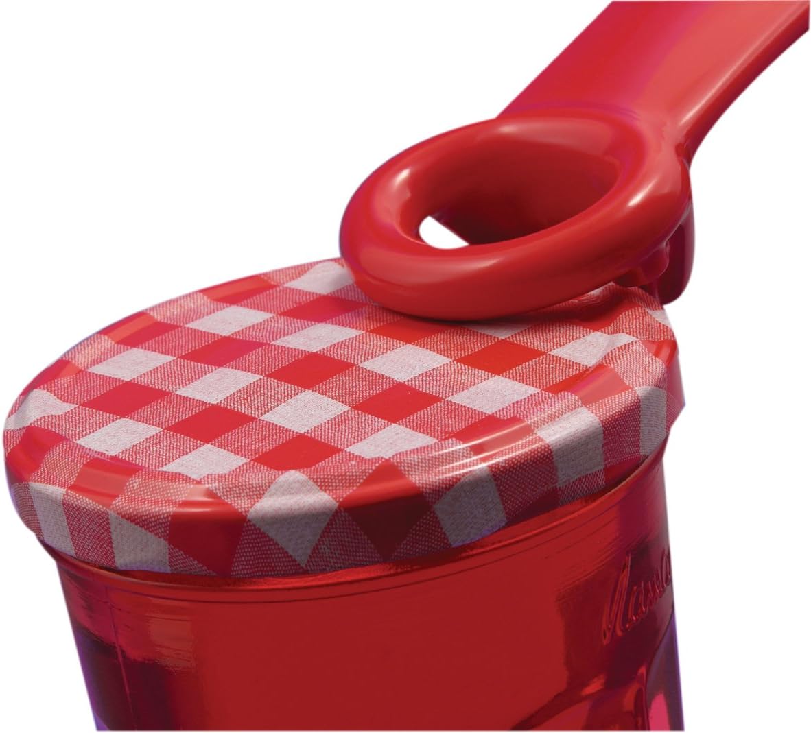 JarKey Original Easy Jar Key Opener, 2-Pack, Red