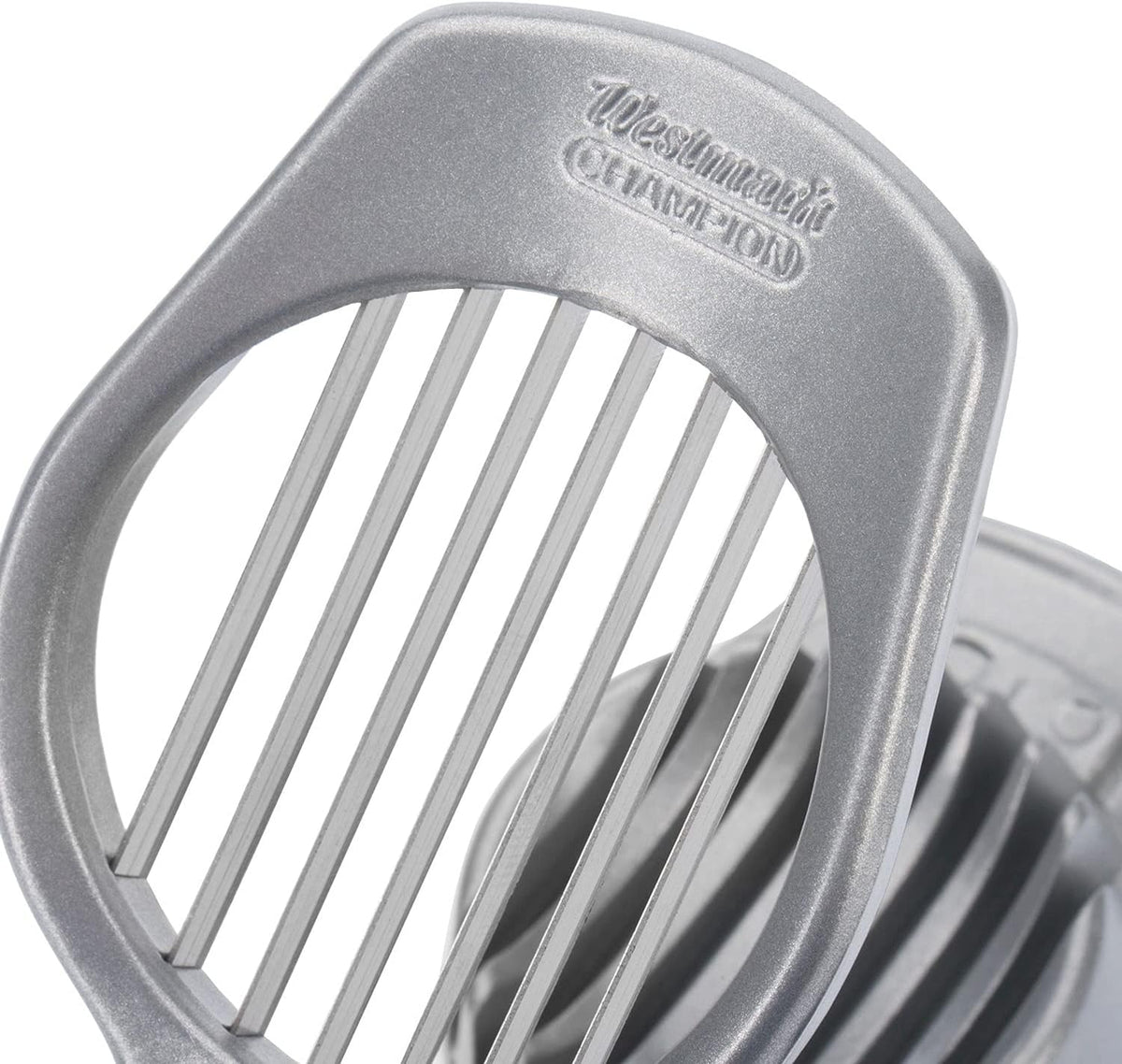 Mushroom & Egg Slicer – Heavy-Duty Aluminum Cutter with 7 Stainless Steel Blades for Even Slices, Multi-Purpose Food Slicer for Mushrooms, Eggs, Strawberries & Kiwi, Kitchen Essentials