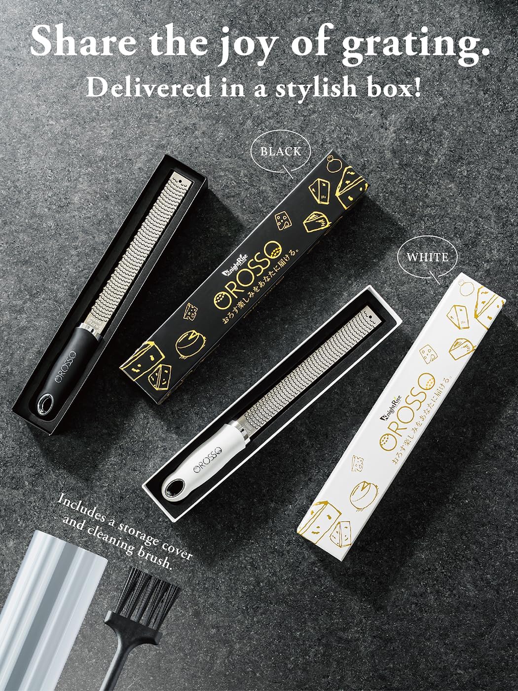Grater, Lemon Zester Cheese Grater, Cheese Shavings, Parme Cheese, Ginger, Garlic, Zester Grater (black)