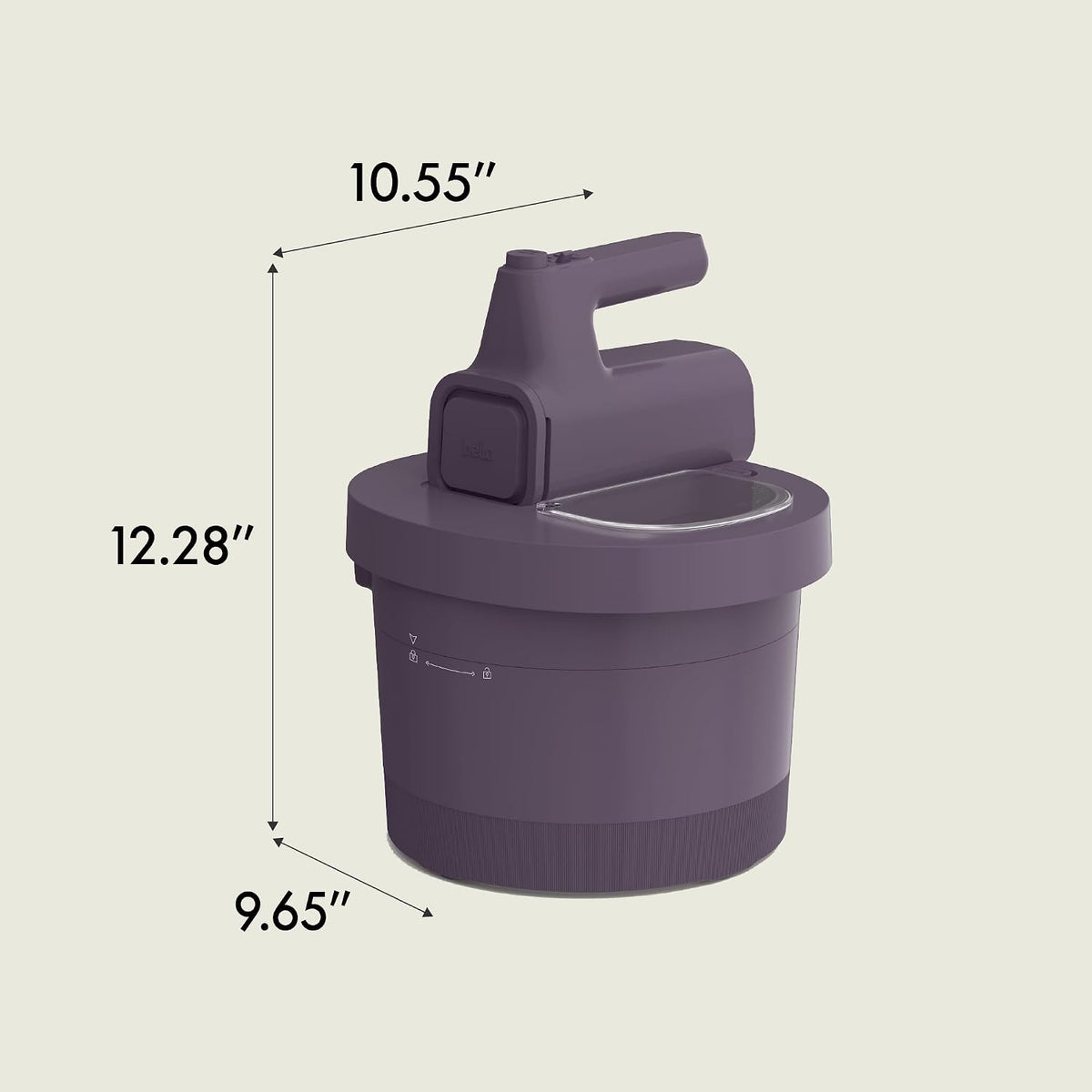 3.5 Qt Hand & Stand Mixer, 2 in 1 Electric Mixer with Bowl, Oatmilk
