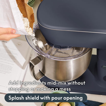 3.5 Qt Hand & Stand Mixer, 2 in 1 Electric Mixer with Bowl, Oatmilk