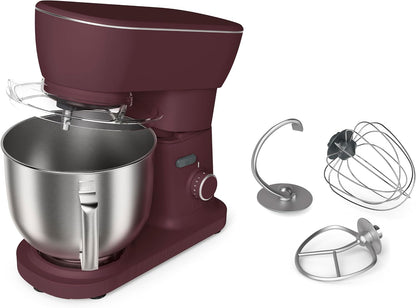 3.5 Qt Hand & Stand Mixer, 2 in 1 Electric Mixer with Bowl, Oatmilk