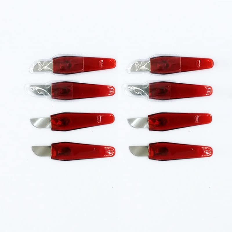 5 Pack Corn Removal Tool for Feet Mini Knives Stainless Steel Pedicure Knife Corn Callus Shaver Foot Dead Hard Thick Skin Remover Gray Nail Polish Cuticle Trimmer Heel Scraper Pedestal Care
