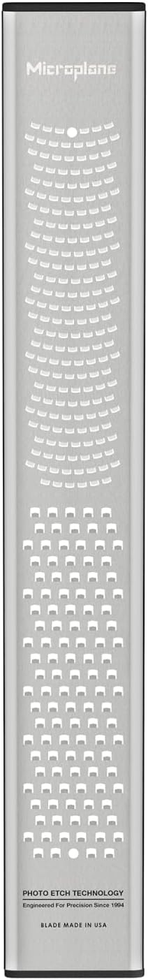 Dual Blade Stainless Steel Zester 2in1 – 30th Anniversary Edition, Dual Function Zesting Ideal for Citrus, Cheese, Chocolate, American-Made Blade, Ergonomic & Dishwasher Safe