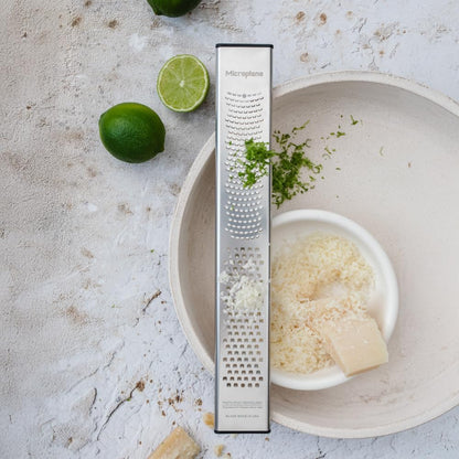 Dual Blade Stainless Steel Zester 2in1 – 30th Anniversary Edition, Dual Function Zesting Ideal for Citrus, Cheese, Chocolate, American-Made Blade, Ergonomic & Dishwasher Safe