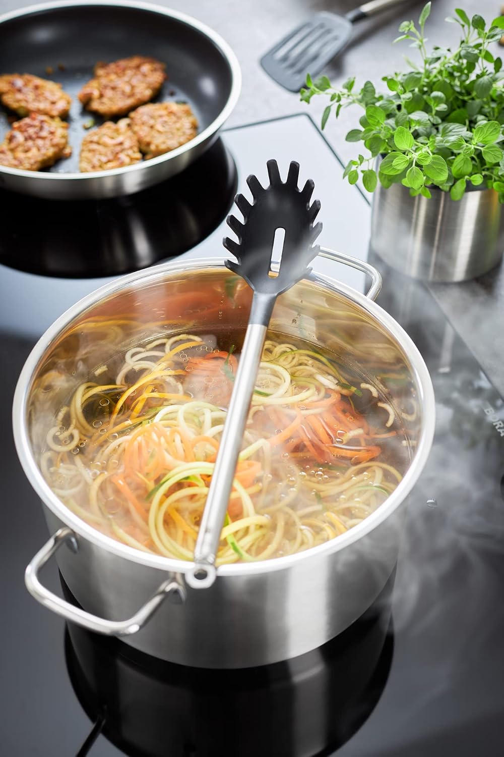 Rösle Basics Line Soup Ladle with 11.5 in. Stainless Steel Handle