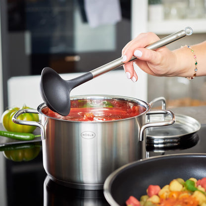 Rösle Basics Line Soup Ladle with 11.5 in. Stainless Steel Handle