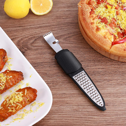 3 in 1 Citrus Zester Tool, Lemon Citrus, Orange Zester and Grater