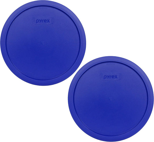 7403-PC 10-Cup Cadet Blue Food Storage Lid (2-Pack) - Made in USA | BPA-Free Plastic | Secure Seal | Snug Fit | Stain Resistant | Refrigerator Safe | Freezer Compatible