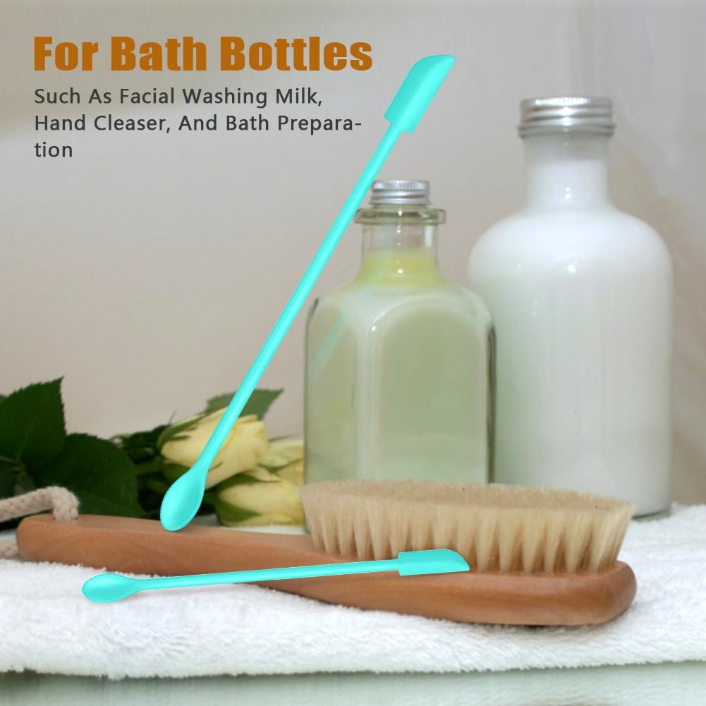 Silicone Spatula Set 3Pcs, Mini Jar Scraper for Makeup & Food | Mini spatulas reach every last drop in jars and bottles, reducing waste for food, cosmetics and personal care products.
