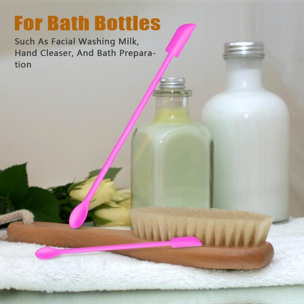 Silicone Spatula Set 3Pcs, Mini Jar Scraper for Makeup & Food | Mini spatulas reach every last drop in jars and bottles, reducing waste for food, cosmetics and personal care products.