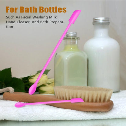 Silicone Spatula Set 3Pcs, Mini Jar Scraper for Makeup & Food | Mini spatulas reach every last drop in jars and bottles, reducing waste for food, cosmetics and personal care products.