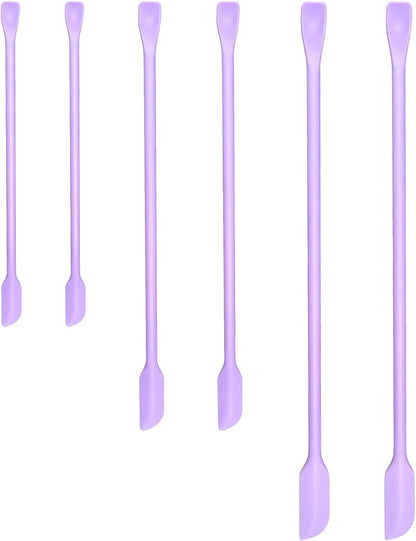 Silicone Spatula Set 3Pcs, Mini Jar Scraper for Makeup & Food | Mini spatulas reach every last drop in jars and bottles, reducing waste for food, cosmetics and personal care products.