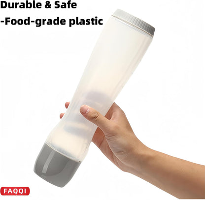 Premium Pancake Pen, Batter Squeeze Bottle with Flow-Control Valve | Clear Bottle, Easy-Clean Design, Controlled Batter Lines, For Pancake Art, Waffles, Baking And Family Breakfasts