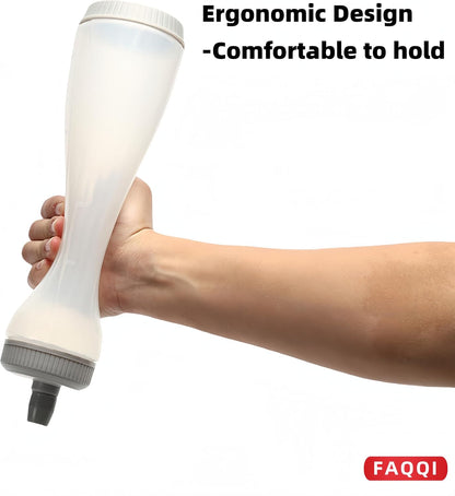 Premium Pancake Pen, Batter Squeeze Bottle with Flow-Control Valve | Clear Bottle, Easy-Clean Design, Controlled Batter Lines, For Pancake Art, Waffles, Baking And Family Breakfasts