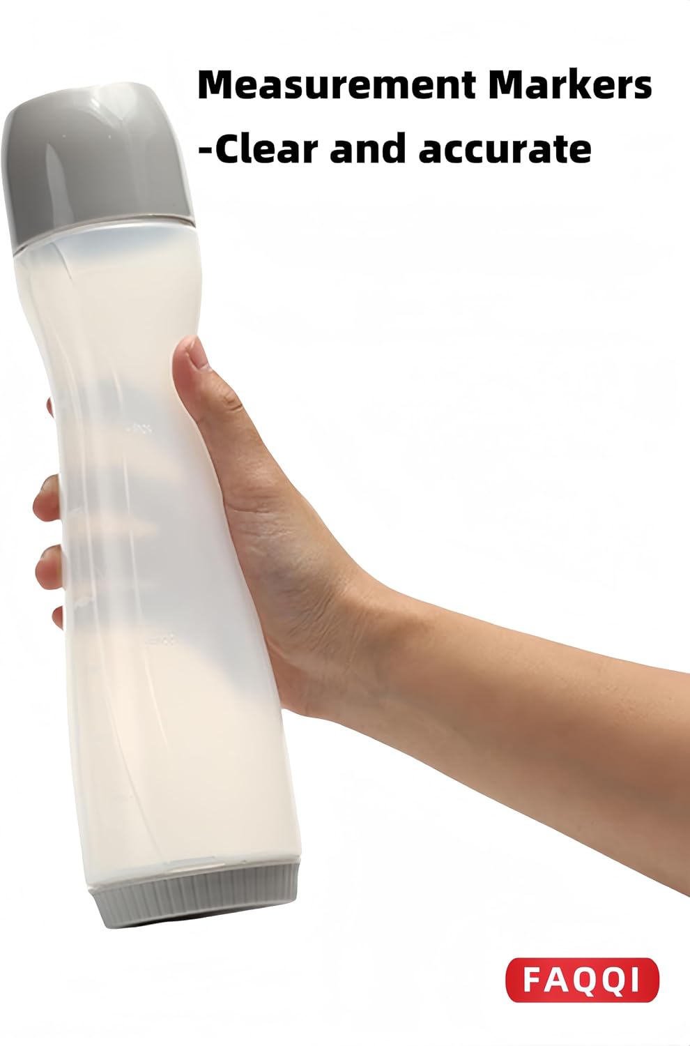 Premium Pancake Pen, Batter Squeeze Bottle with Flow-Control Valve | Clear Bottle, Easy-Clean Design, Controlled Batter Lines, For Pancake Art, Waffles, Baking And Family Breakfasts