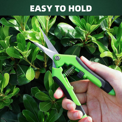 3 Pack Garden Pruning Shears Scissors Clippers Stainless Steel