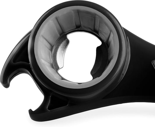 5 Way Opener - Twist-off Caps, Bottle Caps, Pop-Tops, and Jar Lids - Essential Kitchen Gadget for Easy Opening of Jars, Bottles, and Cans - Home Kitchen Accessories - Beer, Wine, and More!