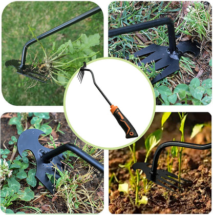 3Pcs Weed Puller Tool Garden Weed Pulling Tool,Portable Garden Weeder Tool,Gardening Weeding Tools for Garden Hand Tools for Vegetable Gardening Backyard Farm Planting & Uprooting Weeding Tool