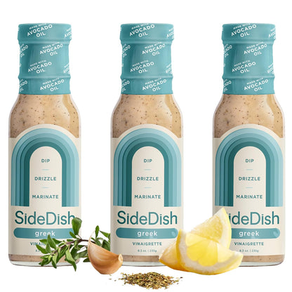 Classic Ranch Dressing - Seed Oil Free, Dairy Free & Gluten Free Salad Dressing w/Avocado Oil - Sugar Free, Low Sodium Healthy Ranch Dressing - Paleo Dressing for Sauces & More - 8 fl oz