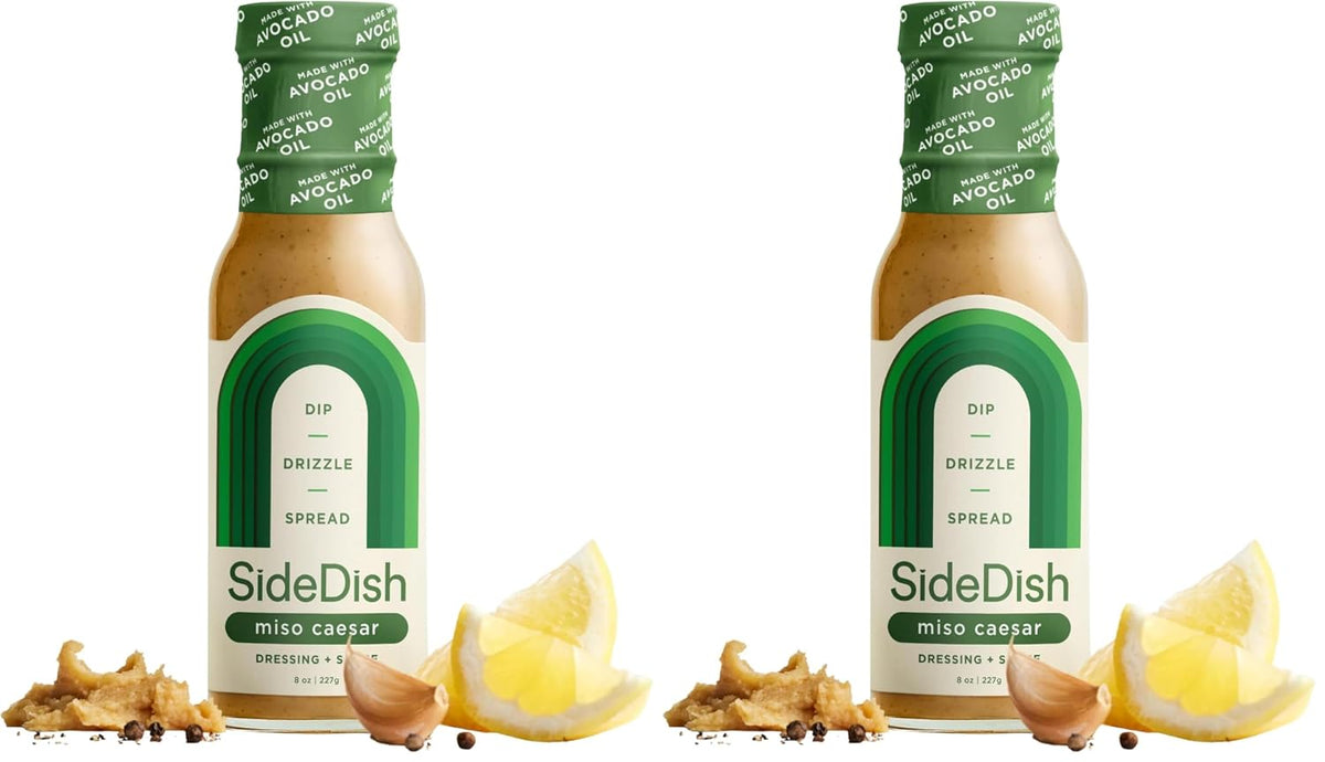 Classic Ranch Dressing - Seed Oil Free, Dairy Free & Gluten Free Salad Dressing w/Avocado Oil - Sugar Free, Low Sodium Healthy Ranch Dressing - Paleo Dressing for Sauces & More - 8 fl oz