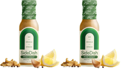 Classic Ranch Dressing - Seed Oil Free, Dairy Free & Gluten Free Salad Dressing w/Avocado Oil - Sugar Free, Low Sodium Healthy Ranch Dressing - Paleo Dressing for Sauces & More - 8 fl oz
