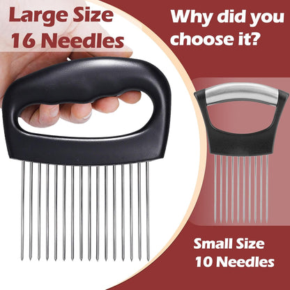 Extra-Large Onion Holder for Slicing, 304 Stainless Steel