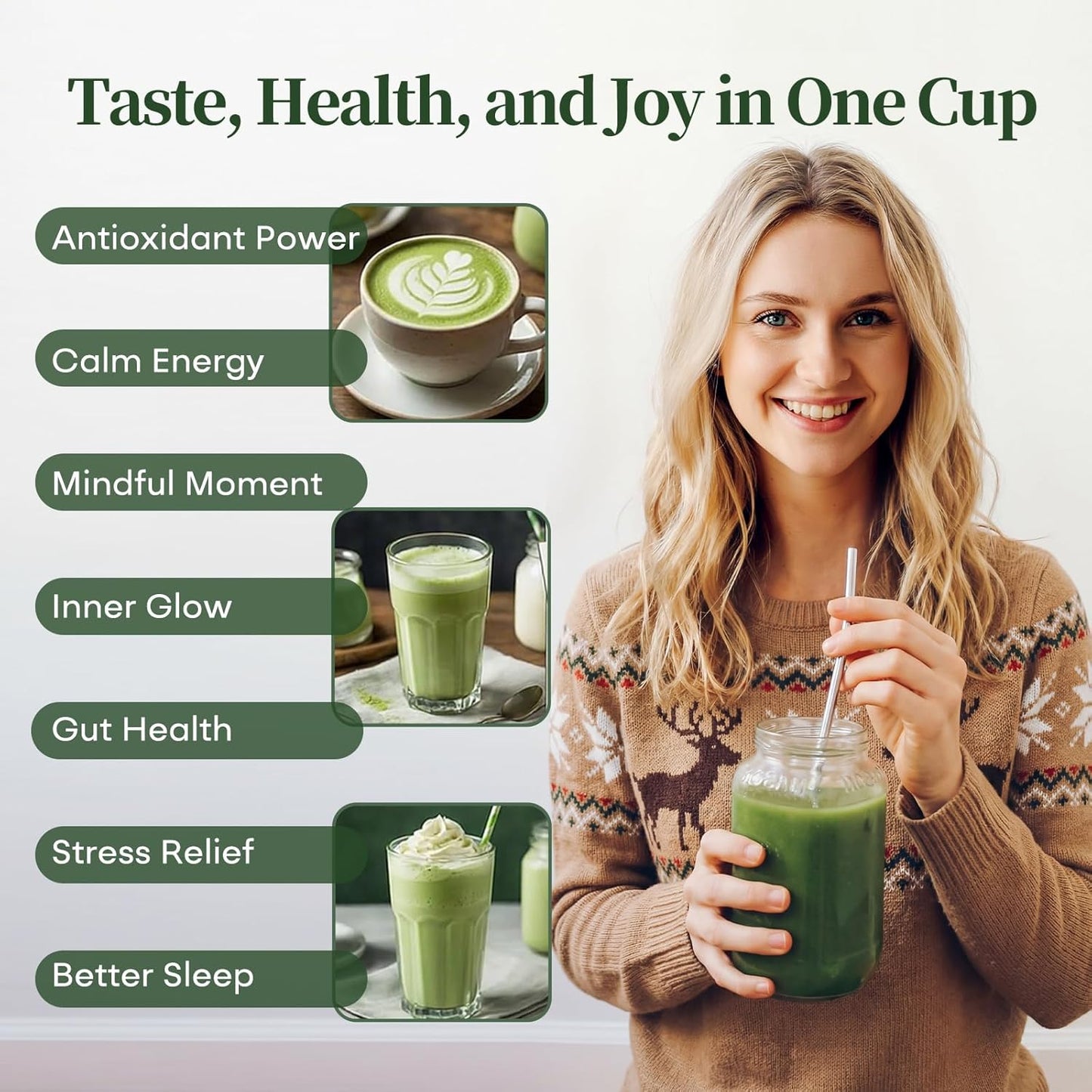 Matcha Whisk Set, 6 pcs Ceramic Matcha Set Kit Includes Bowl & Holder, Bamboo Whisk (Chasen), Sifter, Scoop & Spoon For Ceremony, Mother’s Day Gift for Women, Sakura