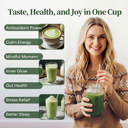 Matcha Whisk Set, 6 pcs Ceramic Matcha Set Kit Includes Bowl & Holder, Bamboo Whisk (Chasen), Sifter, Scoop & Spoon For Ceremony, Mother’s Day Gift for Women, Sakura
