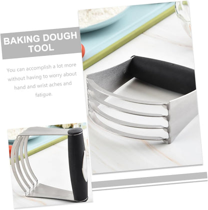 Stainless Steel Dough Blender Pastry Cutter with Nutcracker Function
