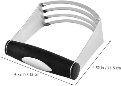 Stainless Steel Dough Blender Pastry Cutter with Nutcracker Function