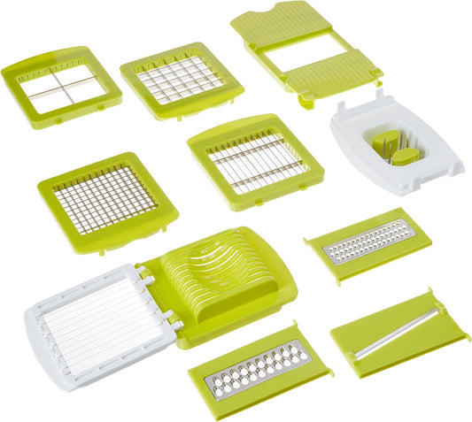 8-in-1 Multi-Use Slicer Dicer and Chopper Kitchen Multi-Use Tool Mandoline, Vegetable and Fruit Peeler and Soft Slicer (930103072M)