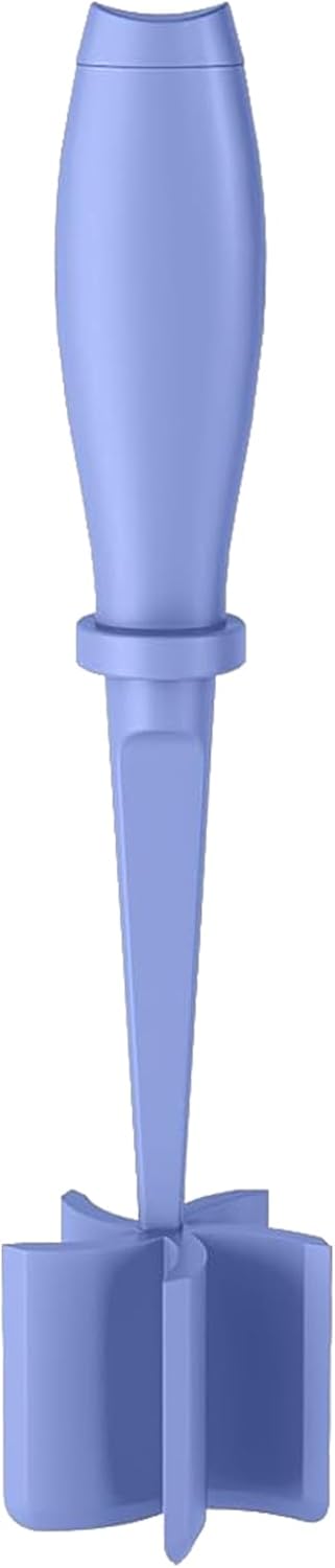 Meat Chopper, 5 Curve Blades Ground Beef Masher, Heat Resistant Meat Masher Tool for Hamburger Meat, Ground Beef, Turkey and More, Nylon Hamburger Chopper Utensil Non-scratch Utensils