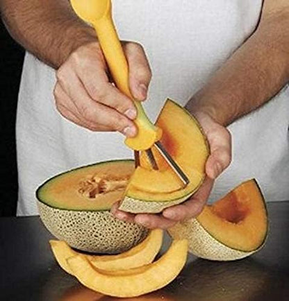 Melon Slicer Cutter And Seed Remover, For Watermelon, Honeydew, Cantaloupe etc.