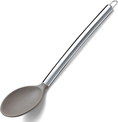 Berglander Skimmer, Non-stick Silicone Strainer, Kitchen Cooking Skimmers For Non-Stick Cookware, Dishwasher Safe, Easy to Clean