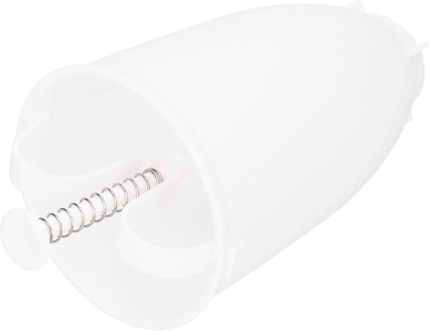 Donut Dispenser, Manual Donut Dropper Hand Squeezed Donut Batter Dispenser Reusable Pancake Dispenser Simple Design Doughnut Maker Machine(White)