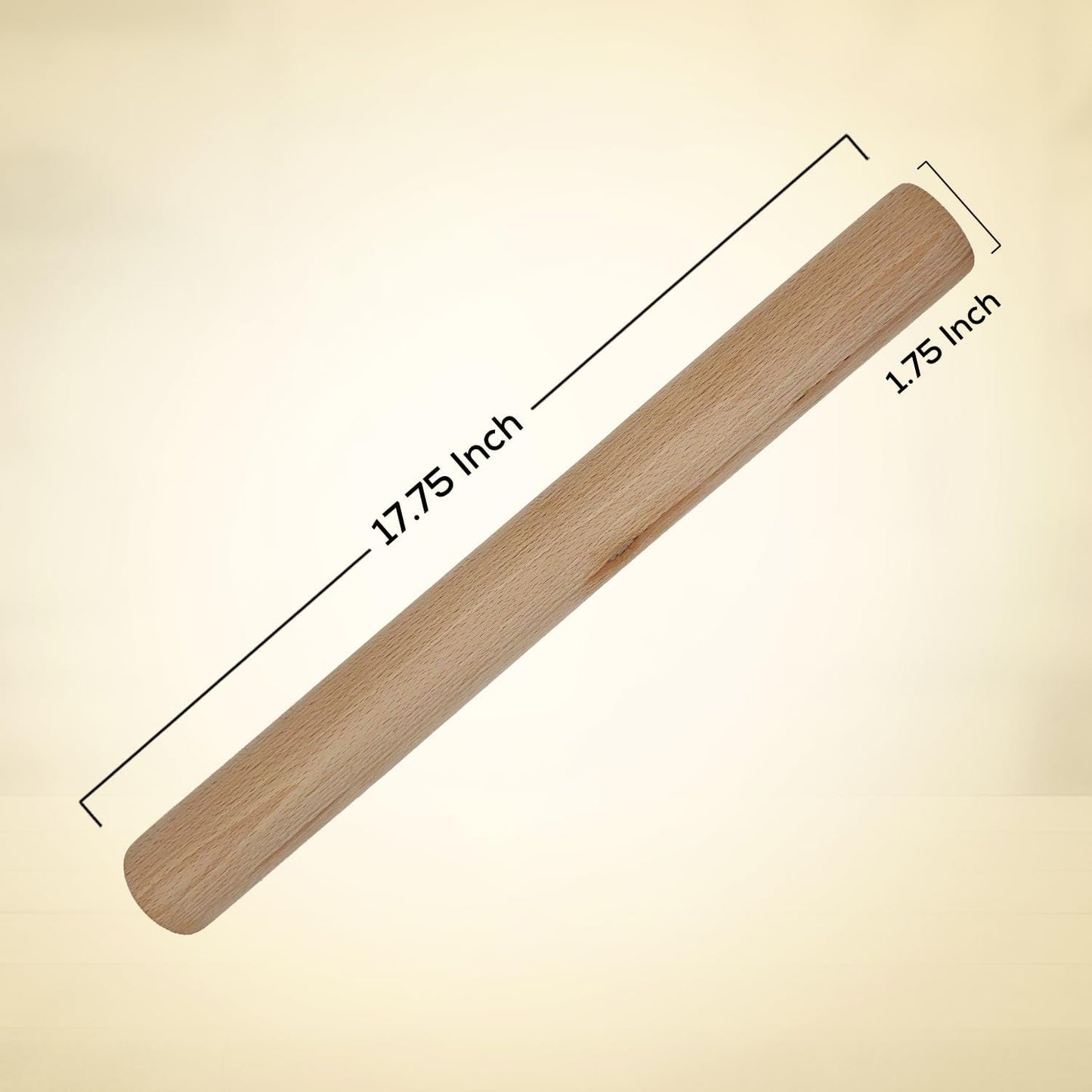 Rolling Pin Rings, Non-Stick Silicone, Set of 4 Ring Depths