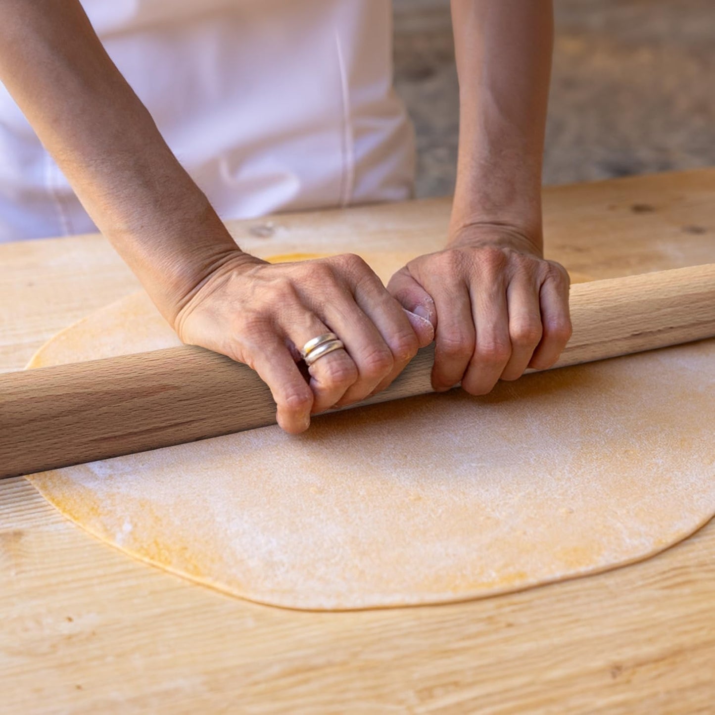 Rolling Pin Rings, Non-Stick Silicone, Set of 4 Ring Depths