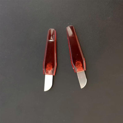5 Pack Corn Removal Tool for Feet Mini Knives Stainless Steel Pedicure Knife Corn Callus Shaver Foot Dead Hard Thick Skin Remover Gray Nail Polish Cuticle Trimmer Heel Scraper Pedestal Care